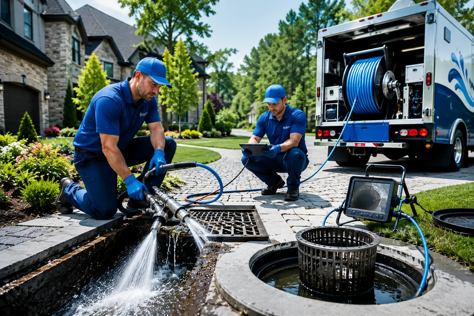 Local outdoor drain cleaning professionals in Pomona, NY